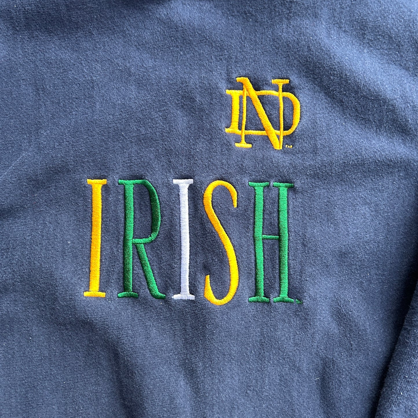 Vintage Notre Dame Irish Crewneck