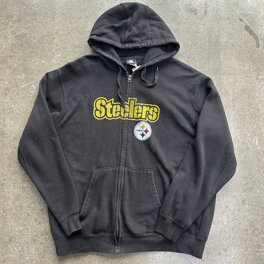 Vintage Pittsburgh Steelers NFL Zip Up