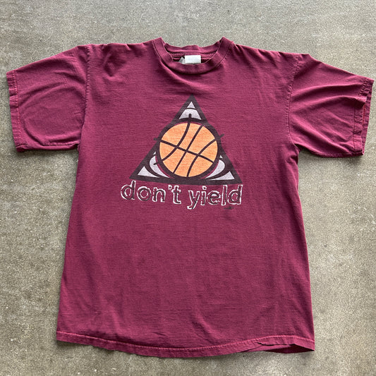 Vintage Don’t Yield Basketball Tee