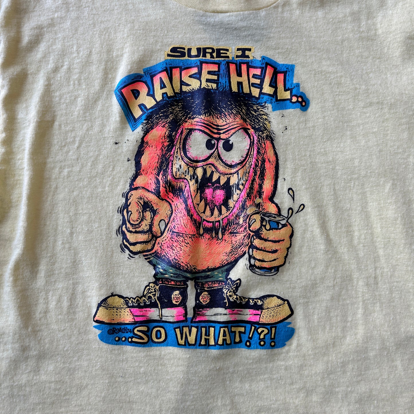 Vintage 70s Raise Hell Tee