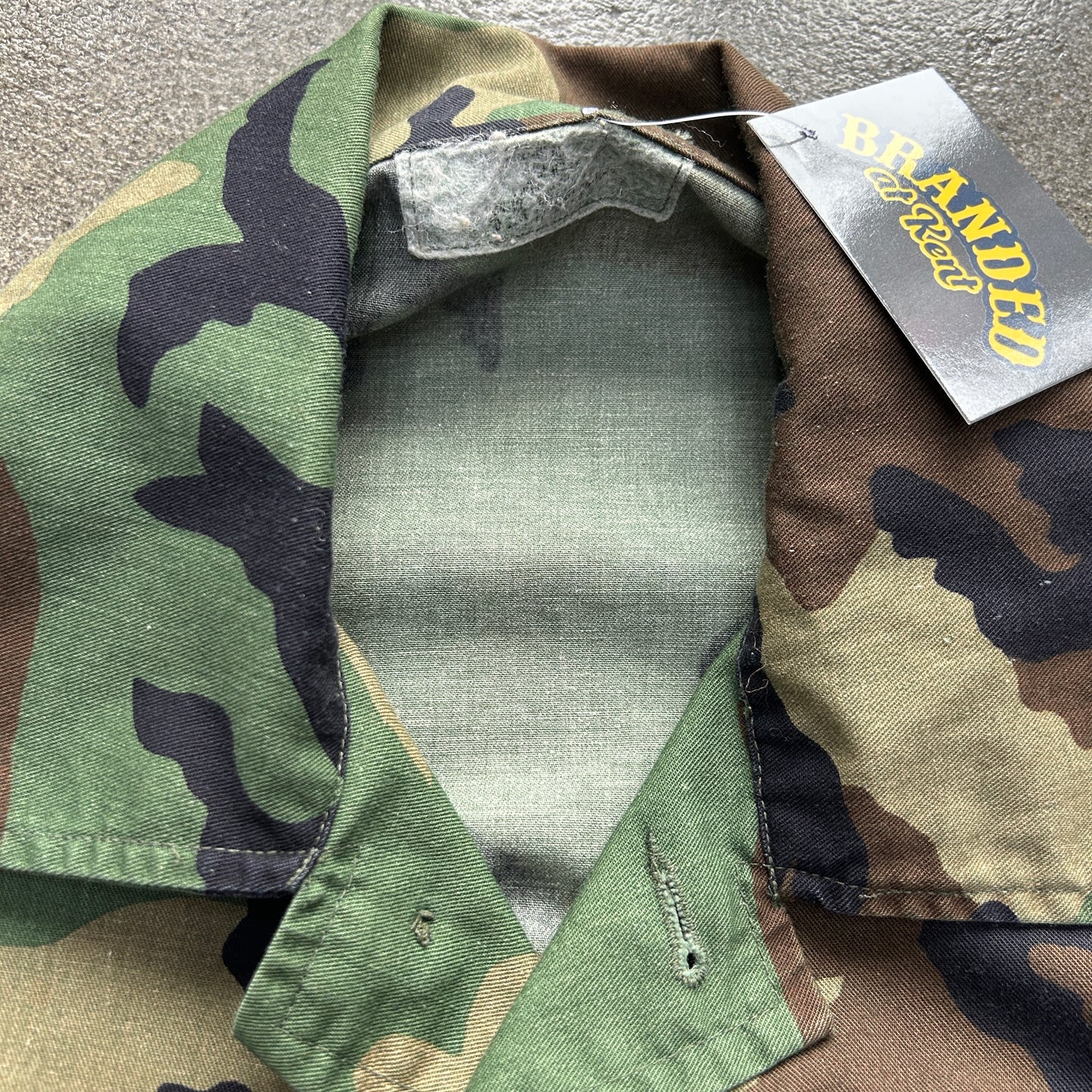 Vintage US Army Button Up