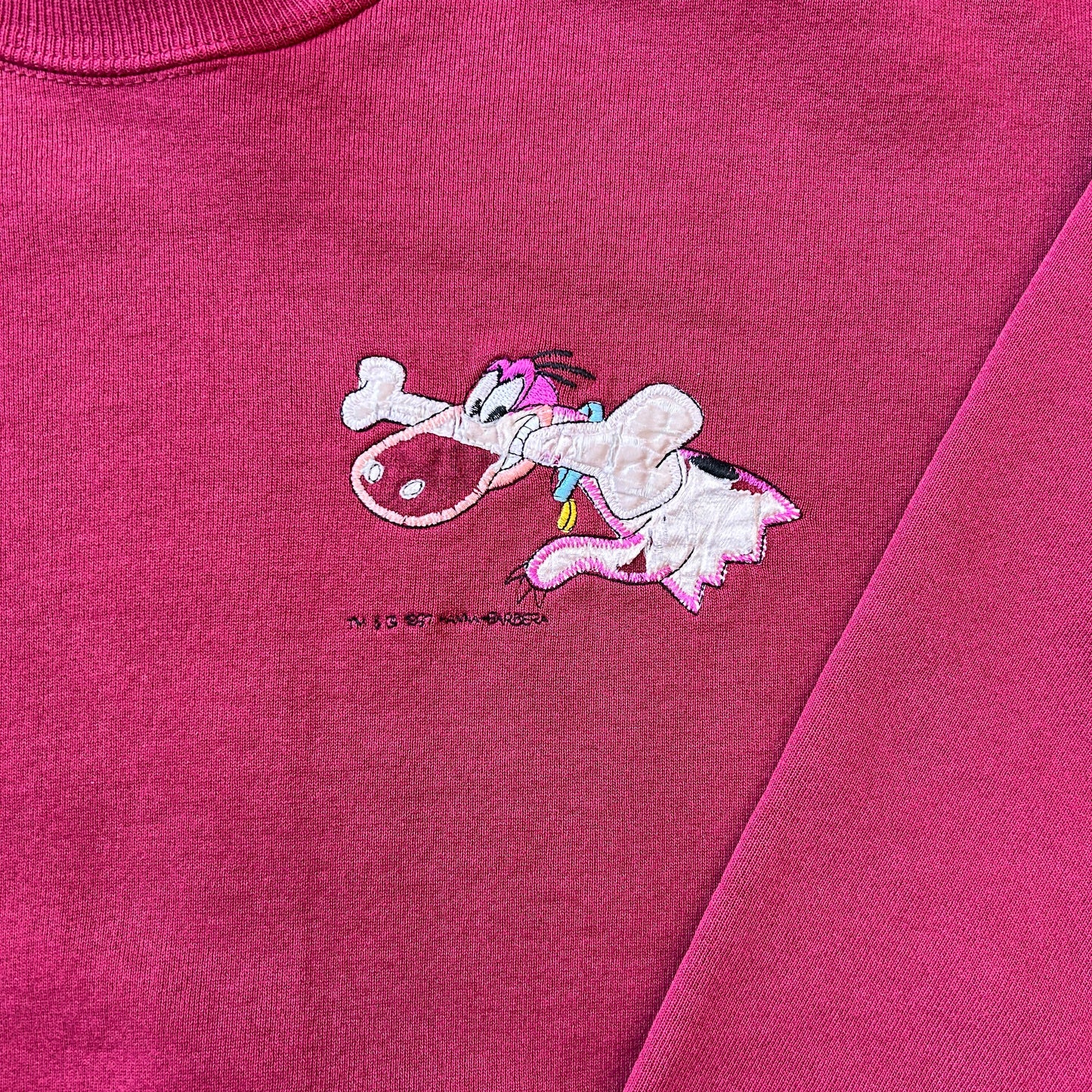 Vintage Flintstones Dino Crewneck