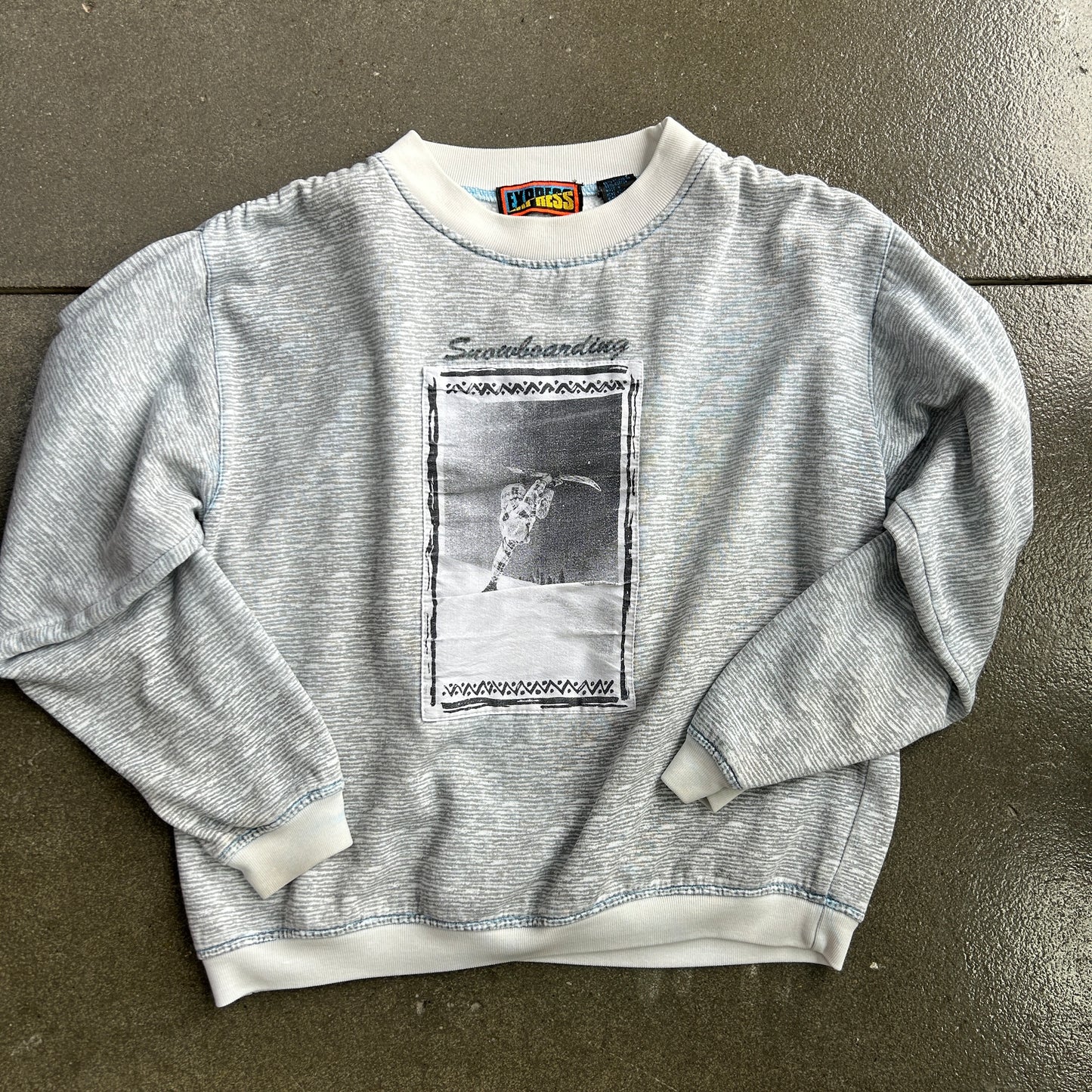 Vintage Snowboarding Crewneck