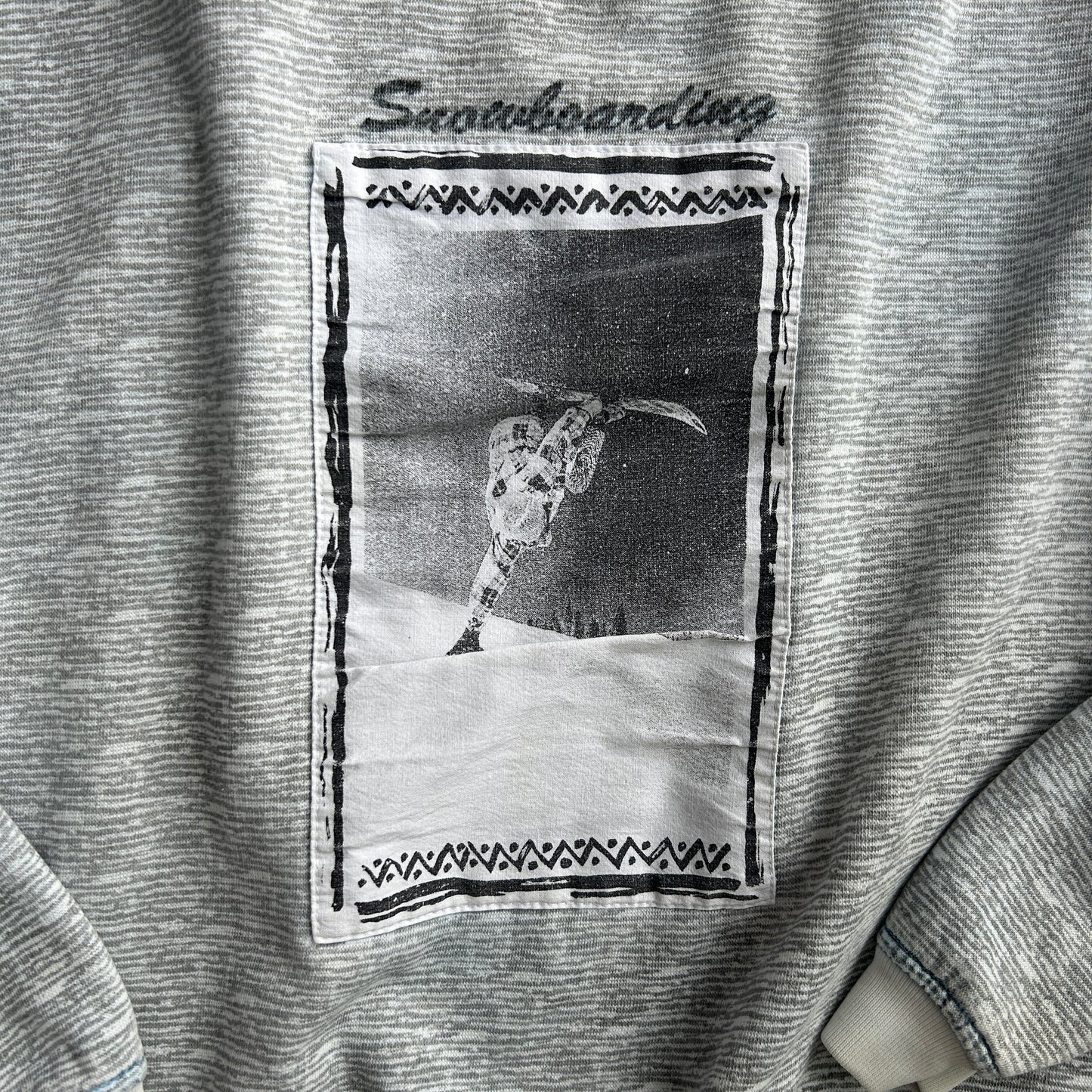 Vintage Snowboarding Crewneck