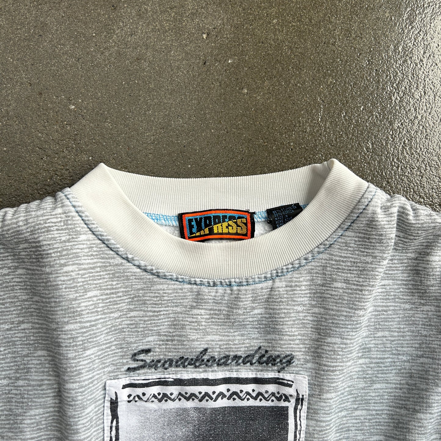 Vintage Snowboarding Crewneck