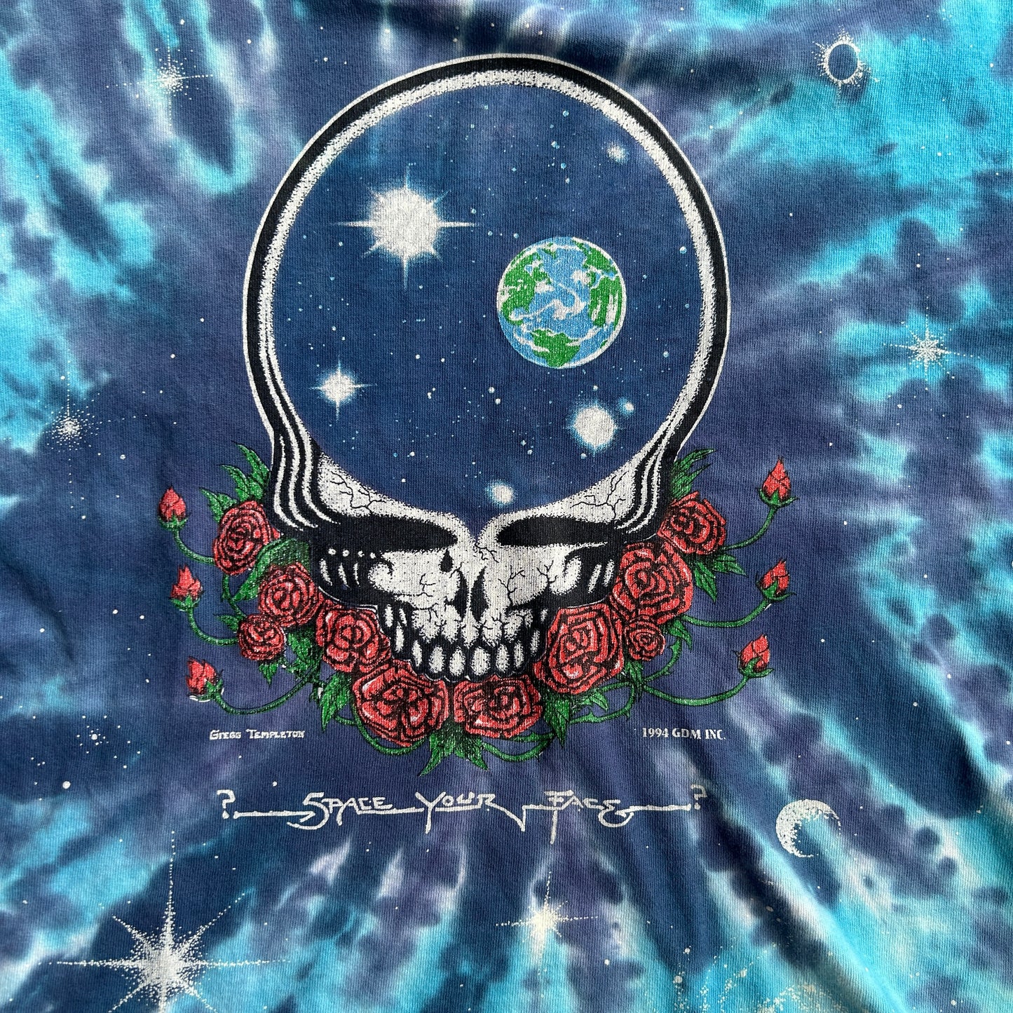 Vintage Space Your Face Grateful Dead Tee