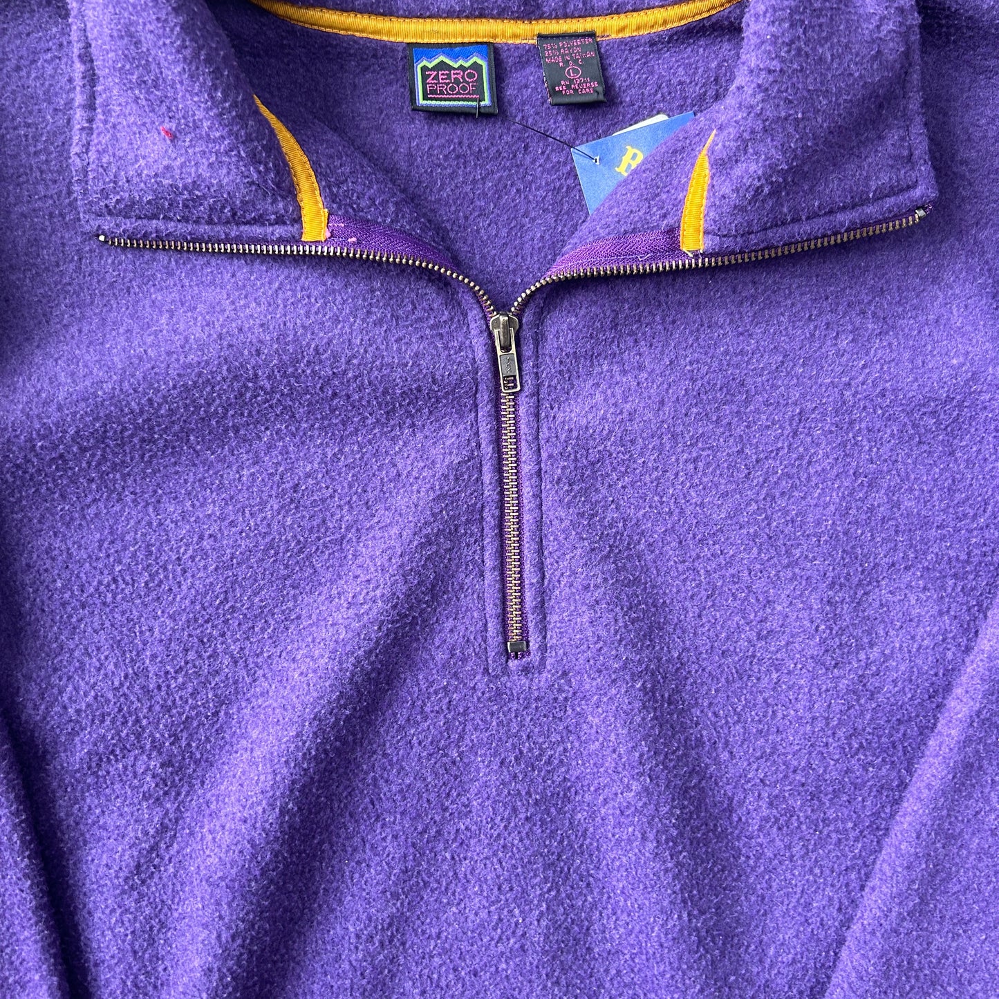 Vintage Zero Proof Quarter Zip