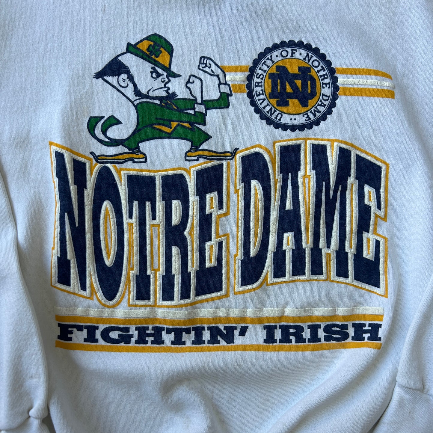 VIntage Notre Dame Fightin' Irish Crewneck