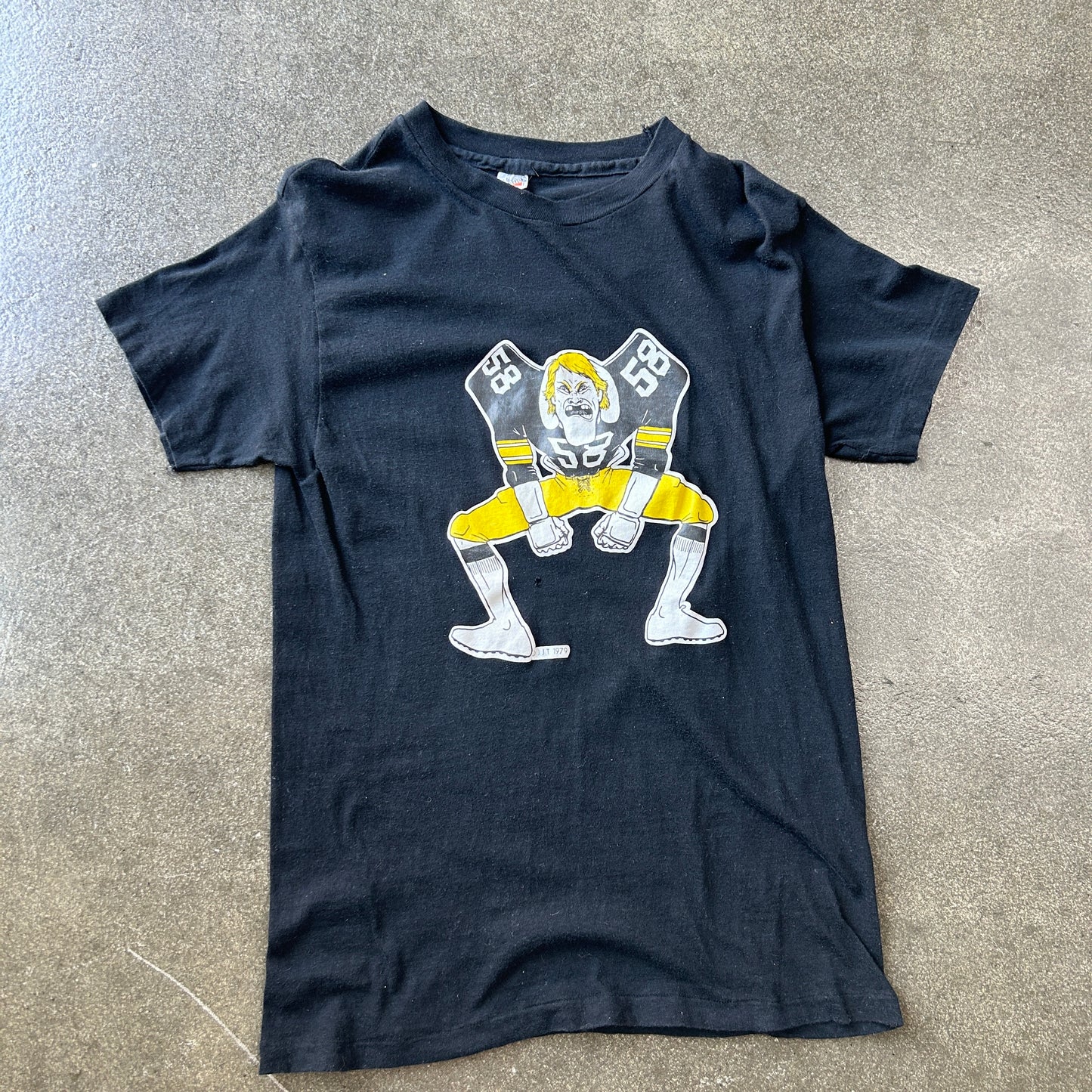 Vintage Jack Lambert Steelers Tee