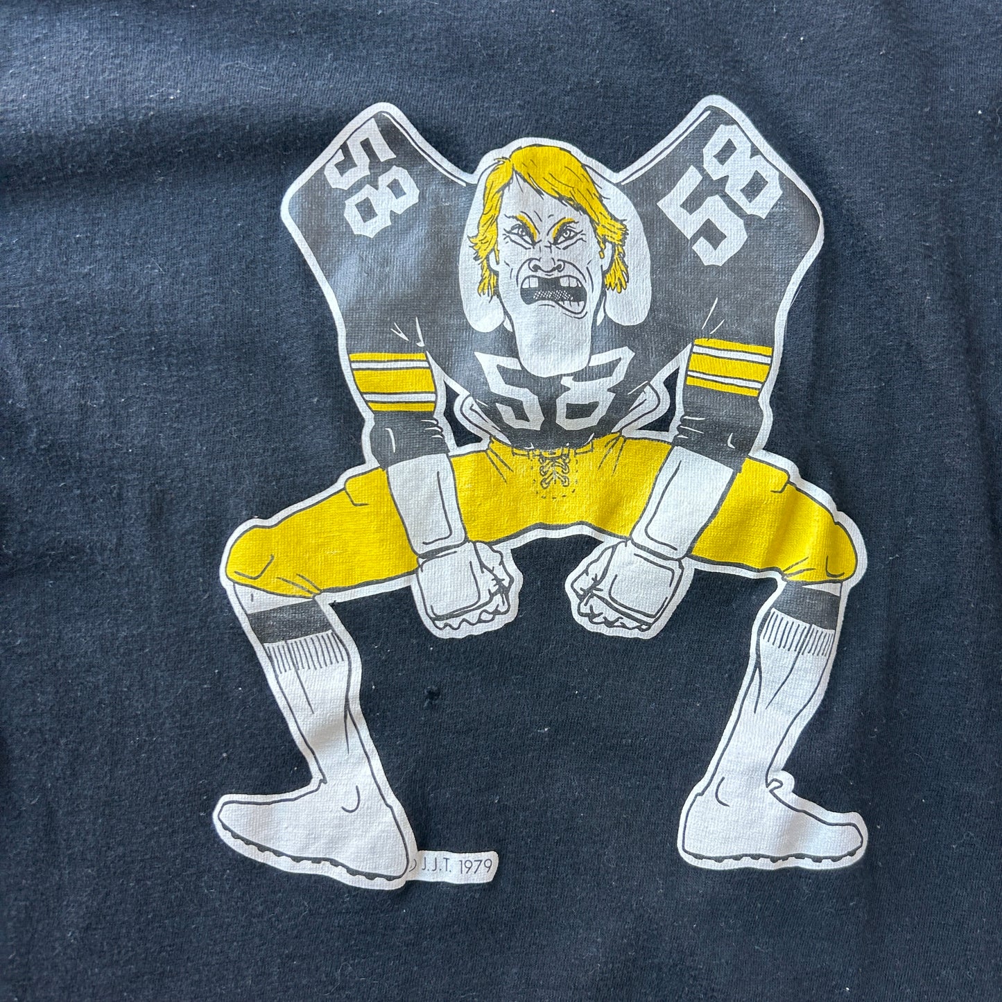 Vintage Jack Lambert Steelers Tee