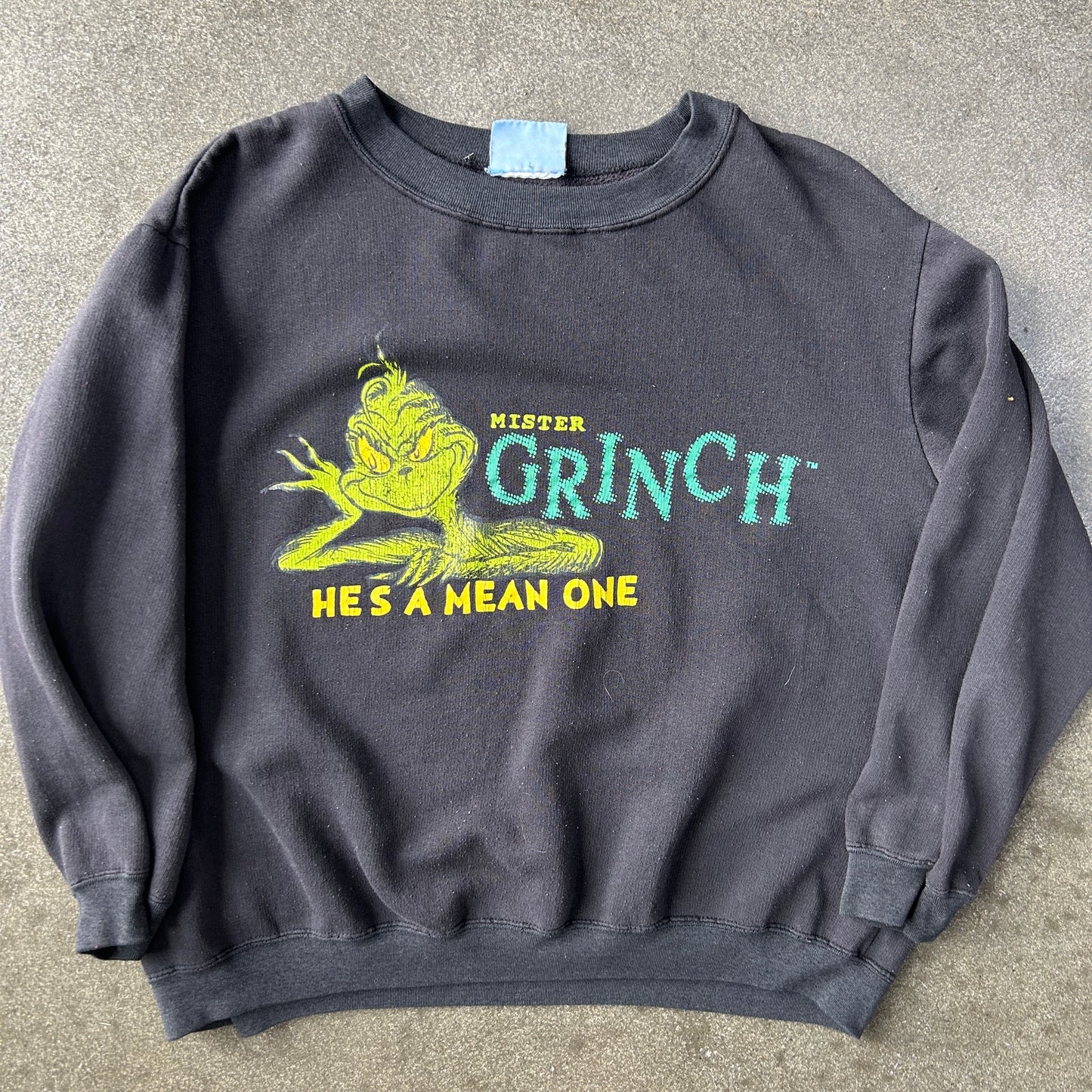 Vintage Grinch Crewneck