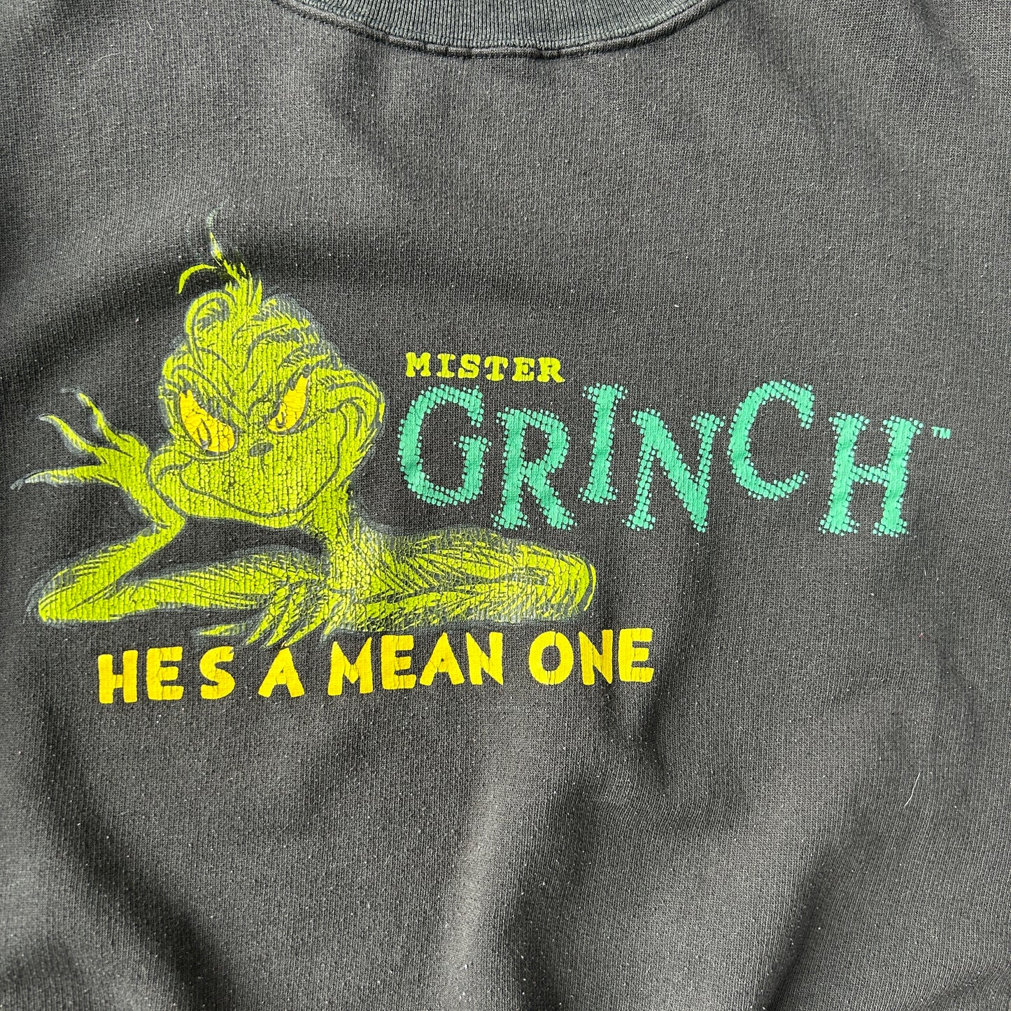 Vintage Grinch Crewneck