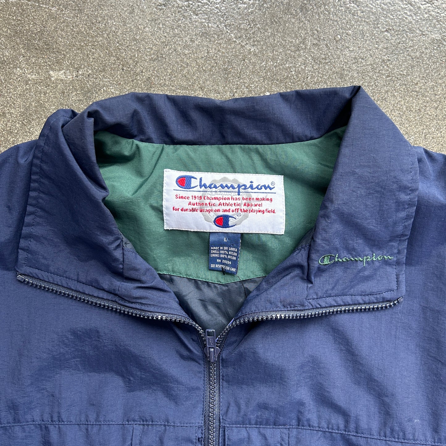 Vintage Champion Windbreaker Jacket