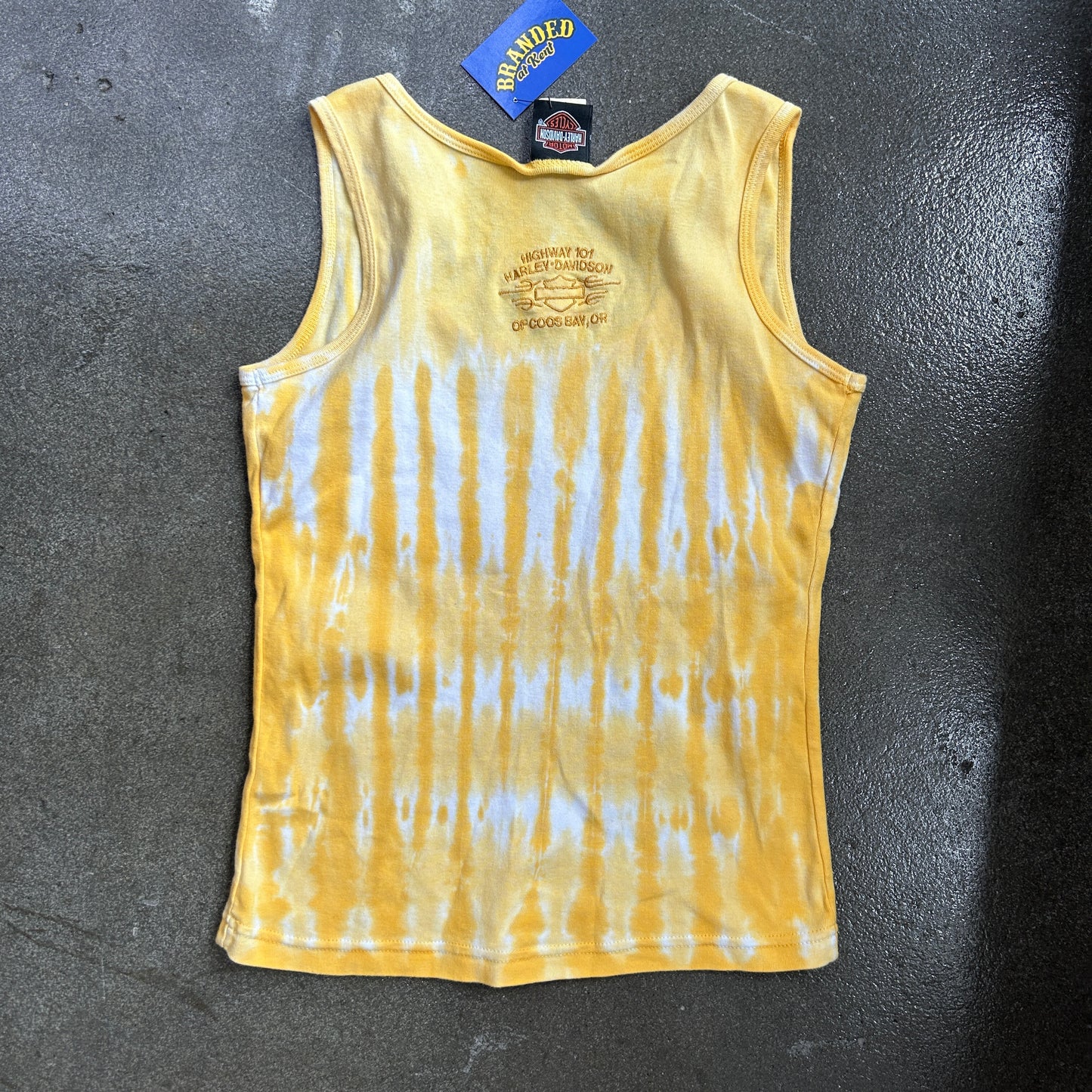 Vintage  Harley Davidson Tie Dye Tank