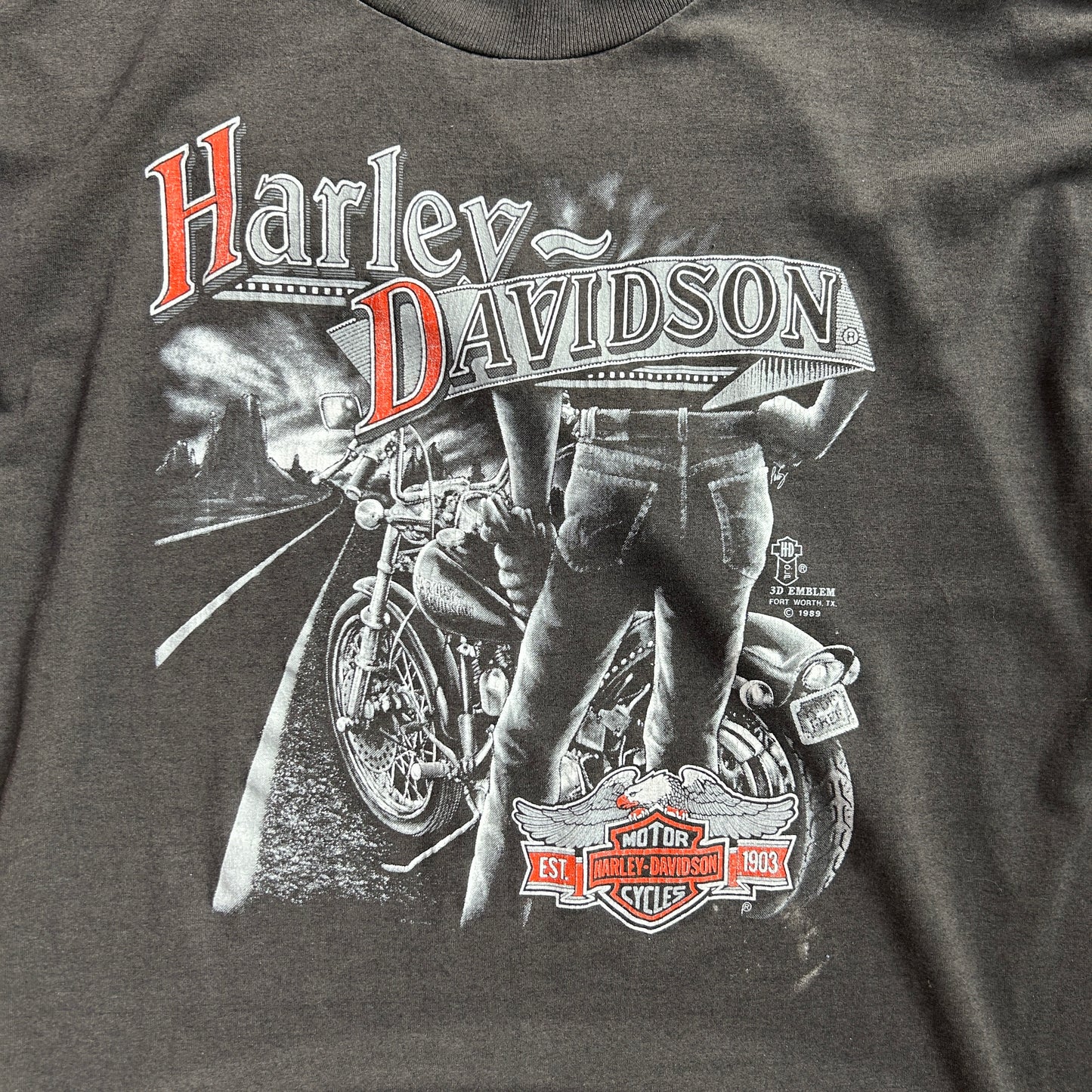 Vintage 1989 Harley Davidson Tee