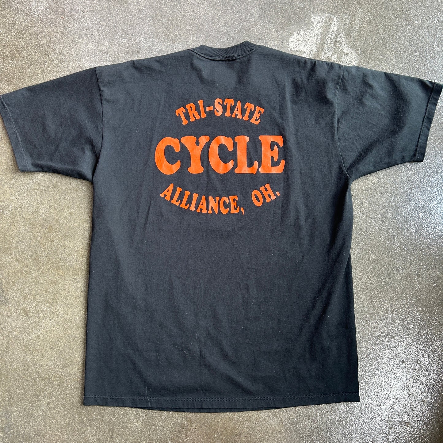 Vintage Harley Tri State Cycle Tee