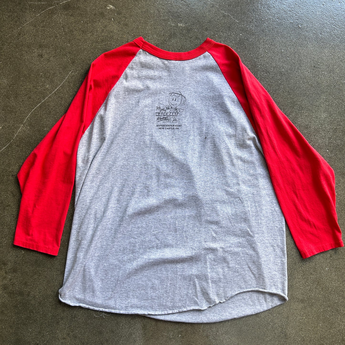 Vintage Walmart Raglan Tee