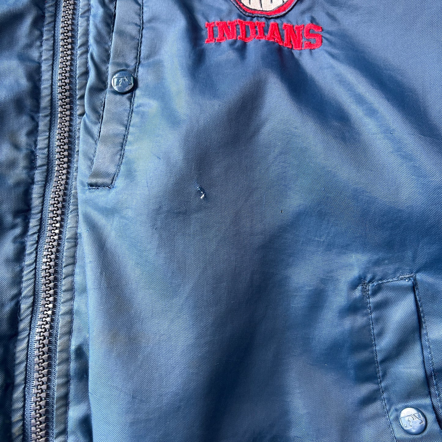 Vintage Reversible Cleveland Indians Jacket