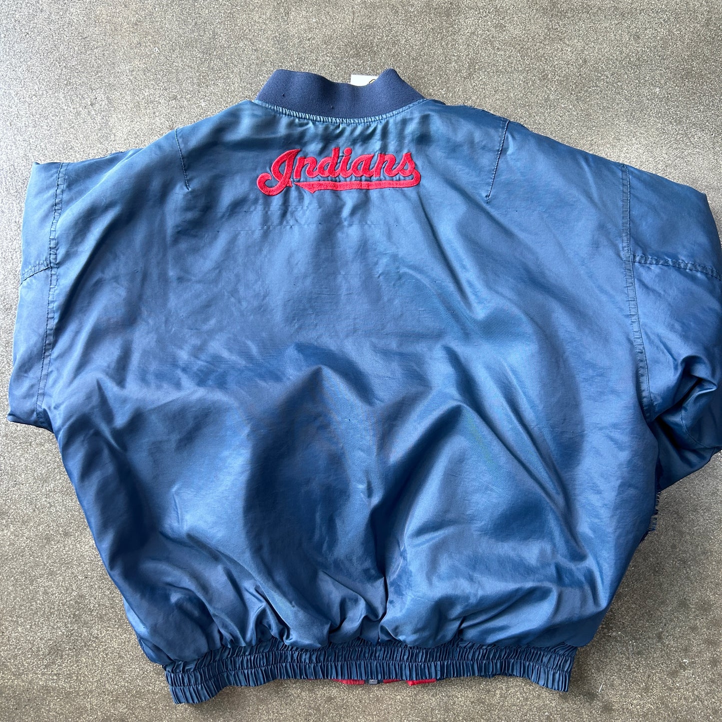 Vintage Reversible Cleveland Indians Jacket