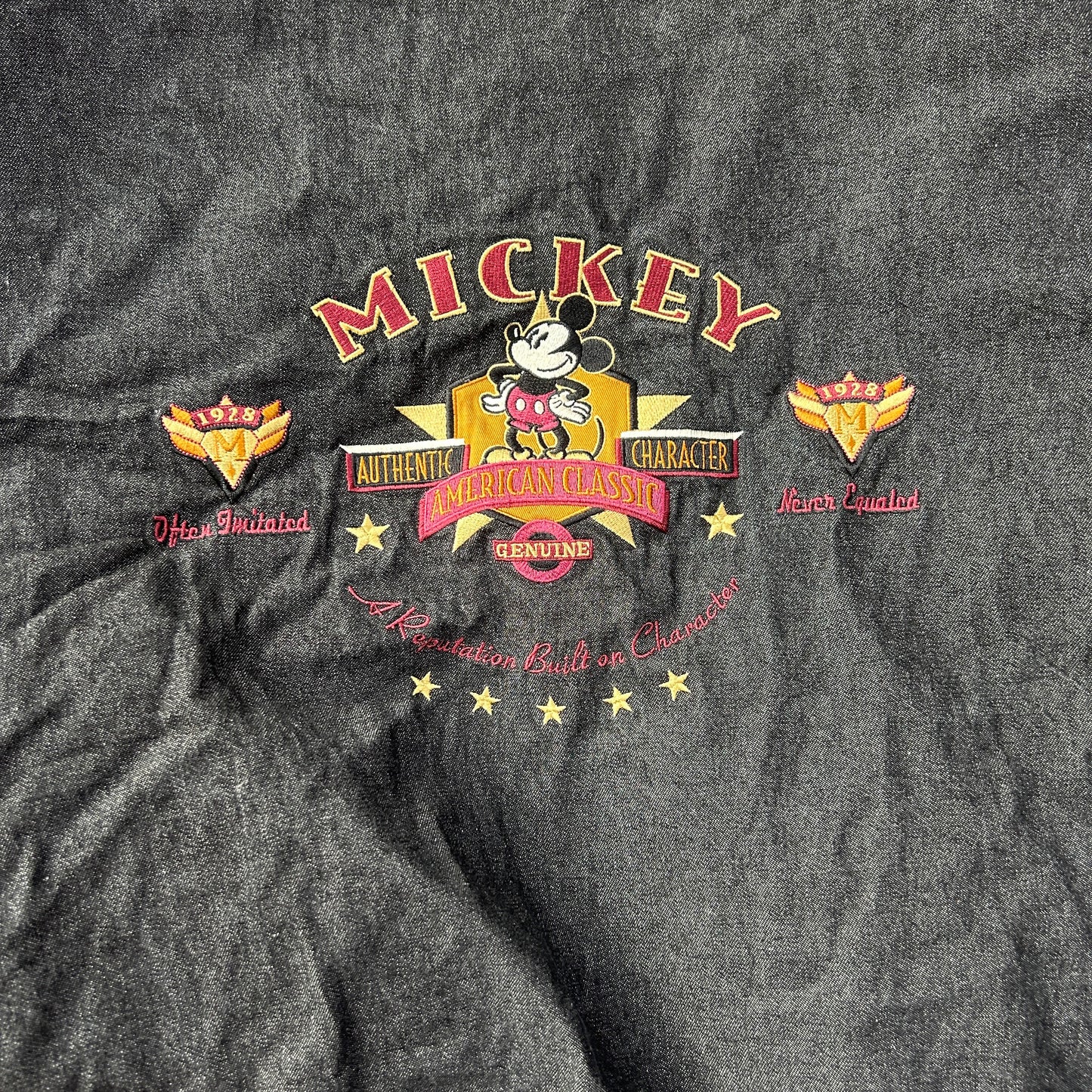 Vintage Mickey Mouse Varsity Jacket