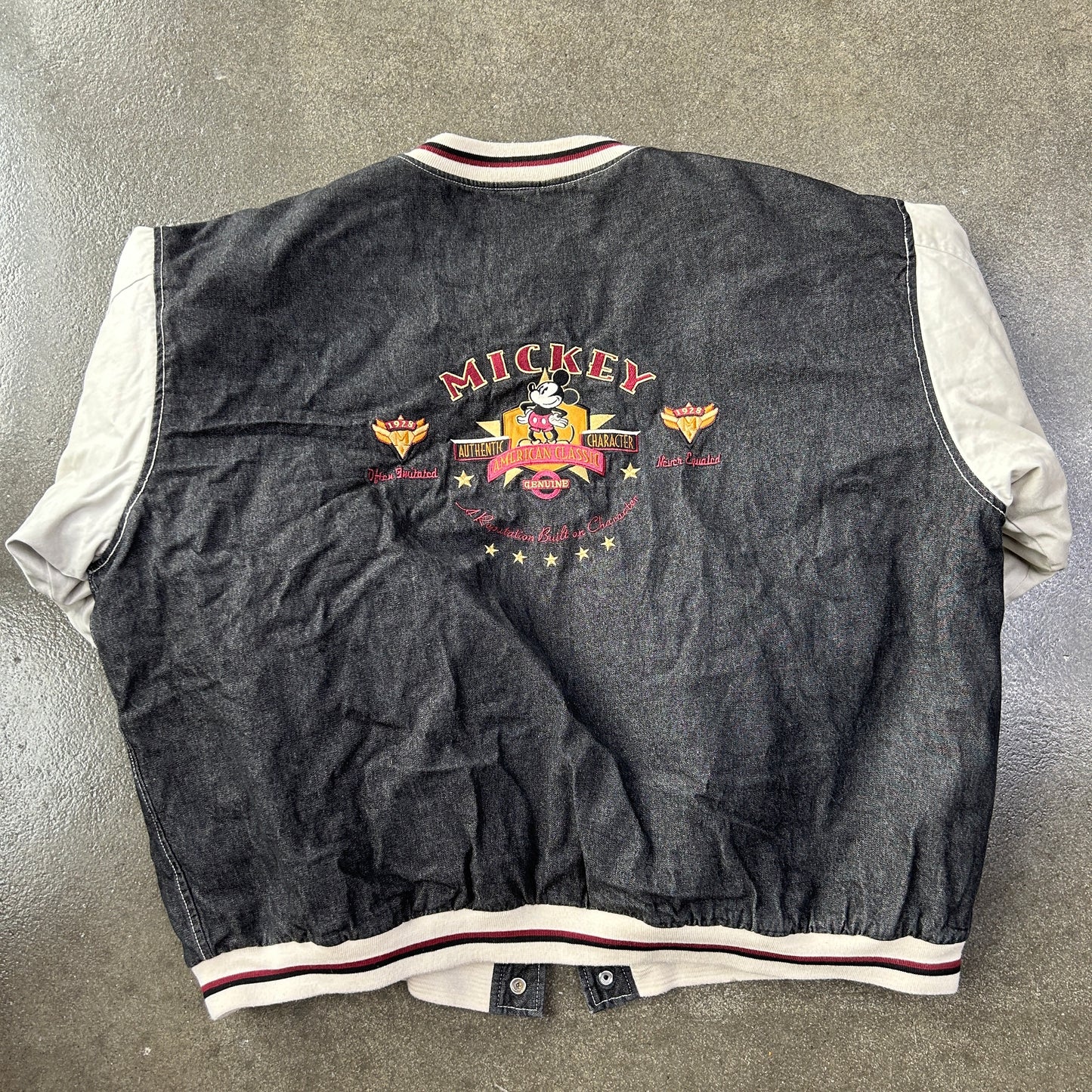 Vintage Mickey Mouse Varsity Jacket