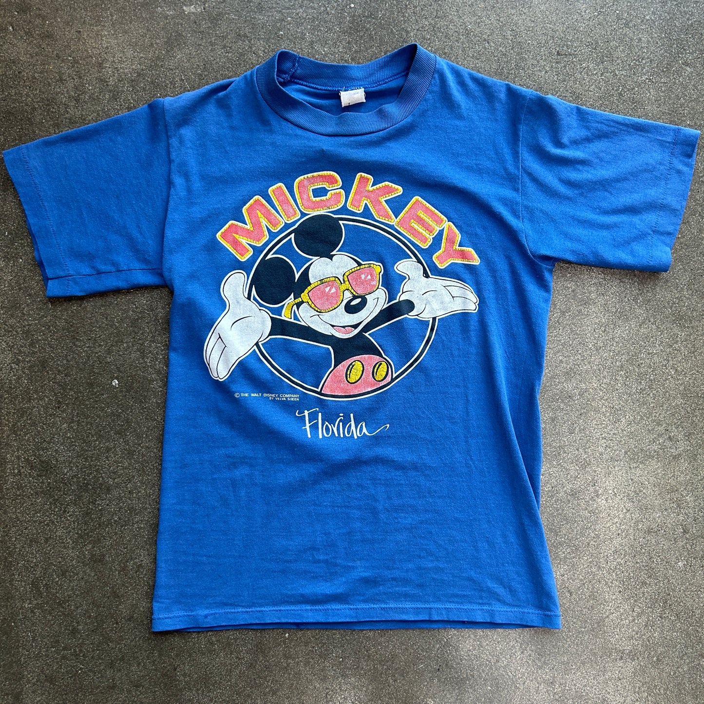 Vintage Mickey in Florida Baby Tee