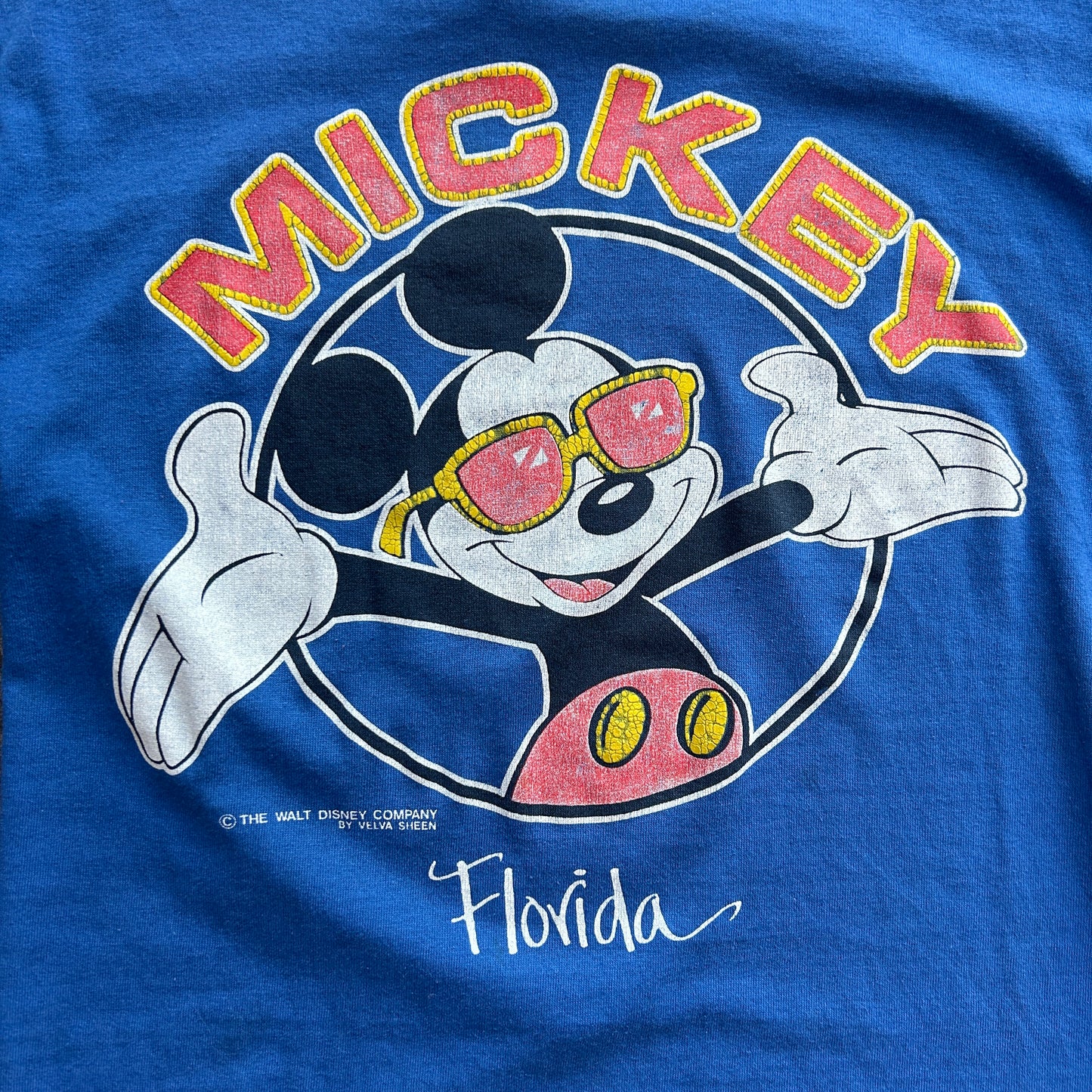 Vintage Mickey in Florida Baby Tee