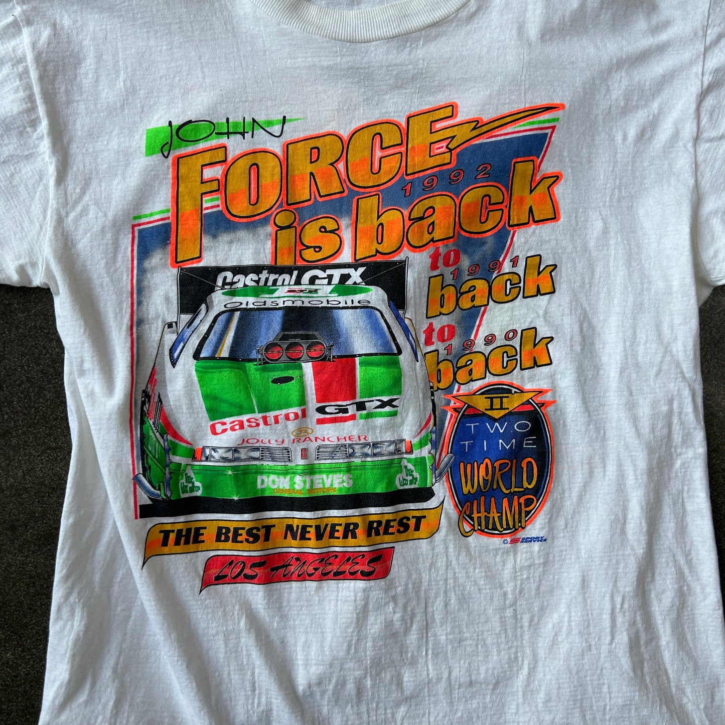 Vintage 1992 John Force Tee