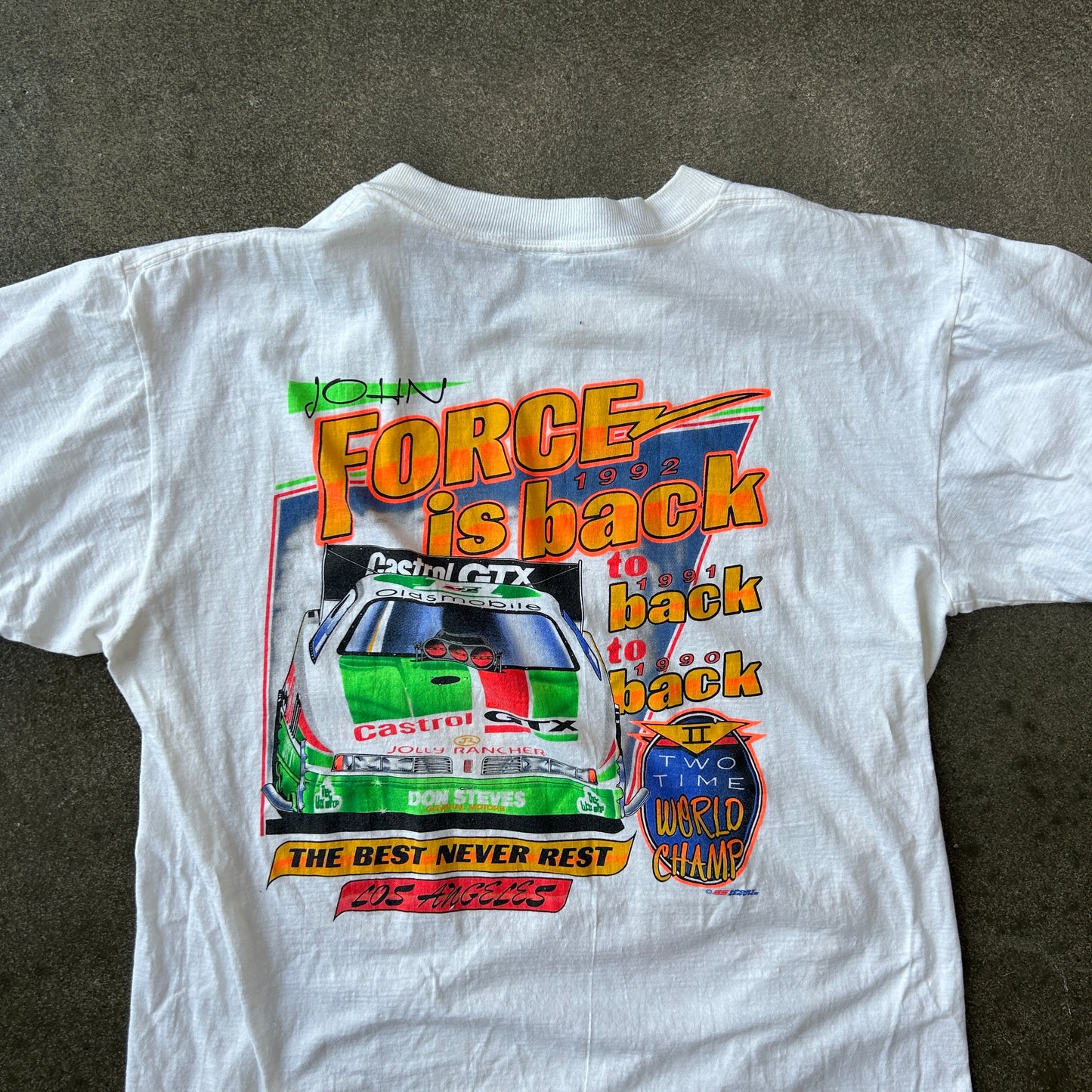 Vintage 1992 John Force Tee