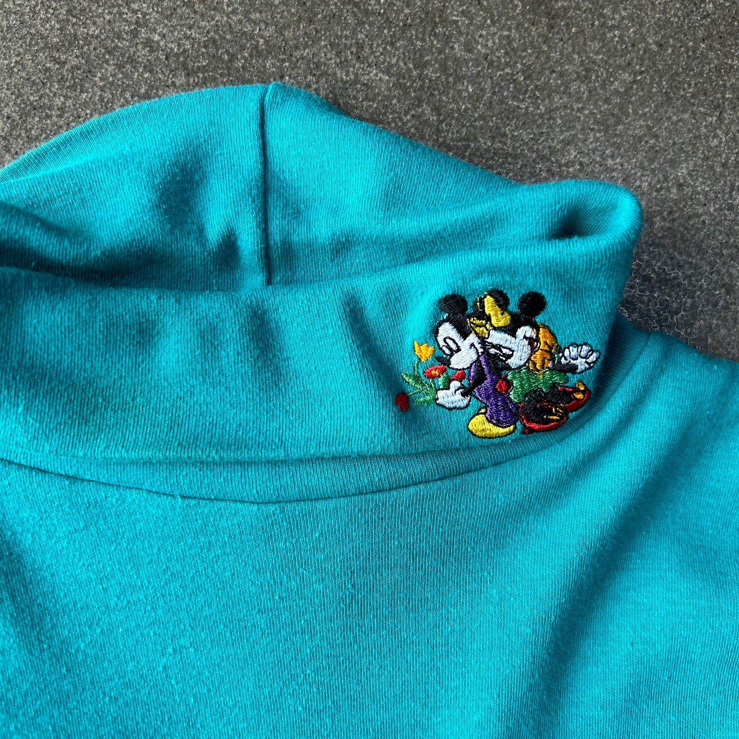 Vintage Mickey and Minnie Turtleneck