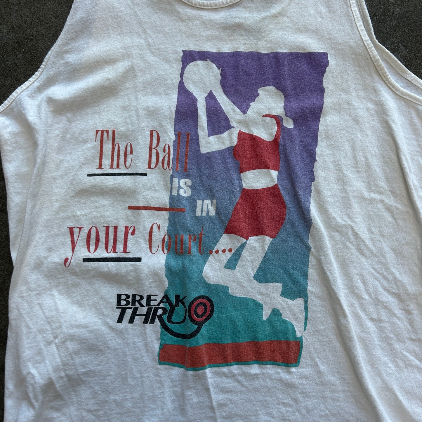 Vintage Break Thru Basketball Tee