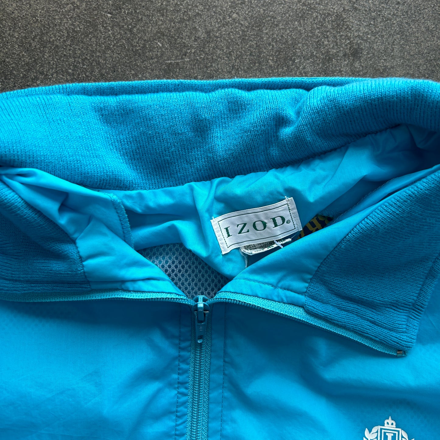 Vintage Blue IZOD Jacket