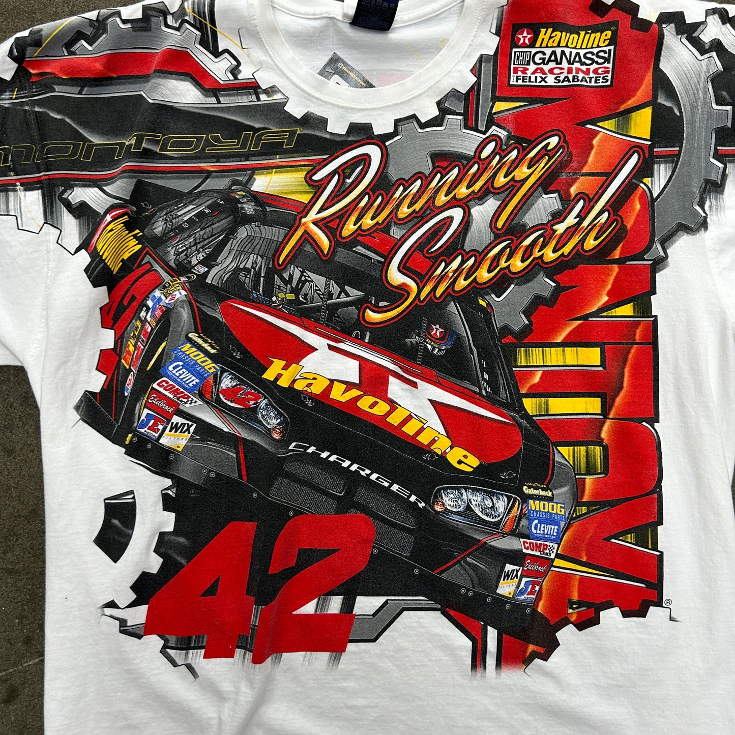 Vintage Juan Pablo Montoya Nascar Tee