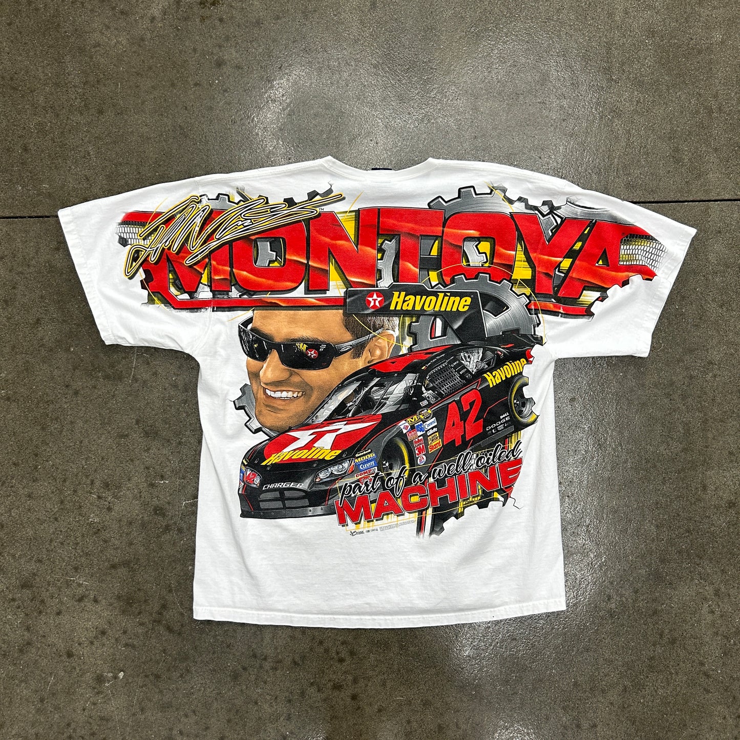 Vintage Juan Pablo Montoya Nascar Tee