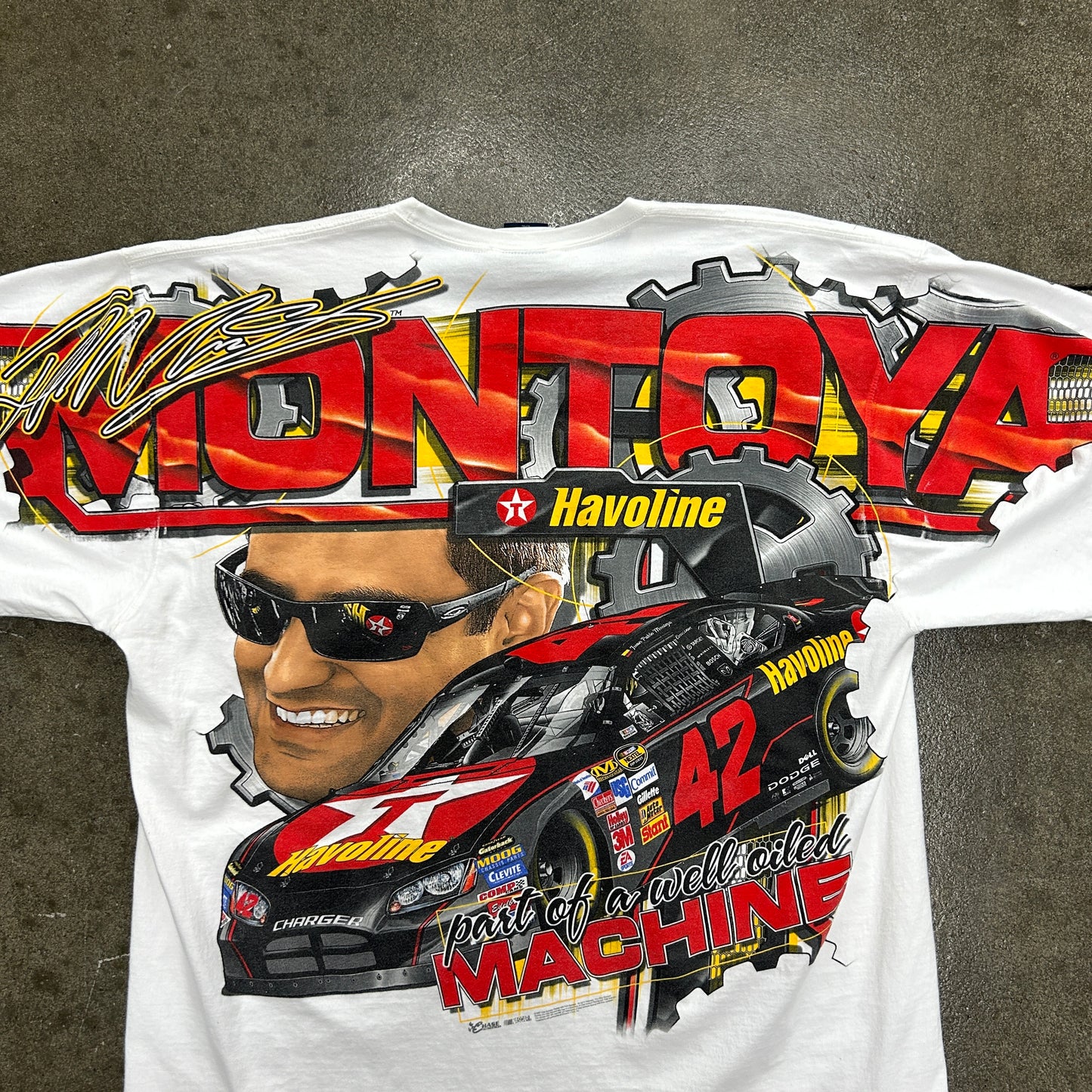 Vintage Juan Pablo Montoya Nascar Tee