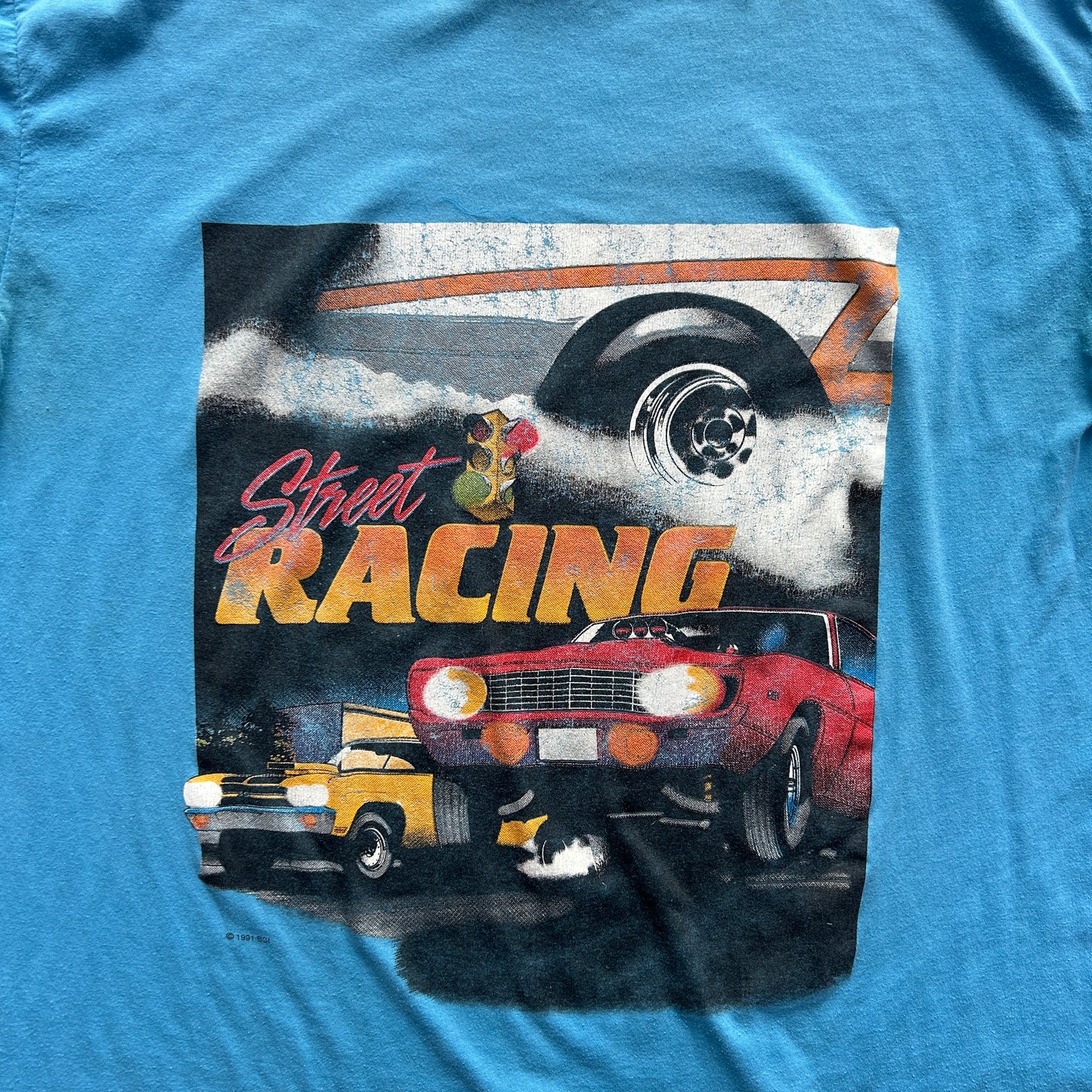 Vintage 1991 Street Racing Tee