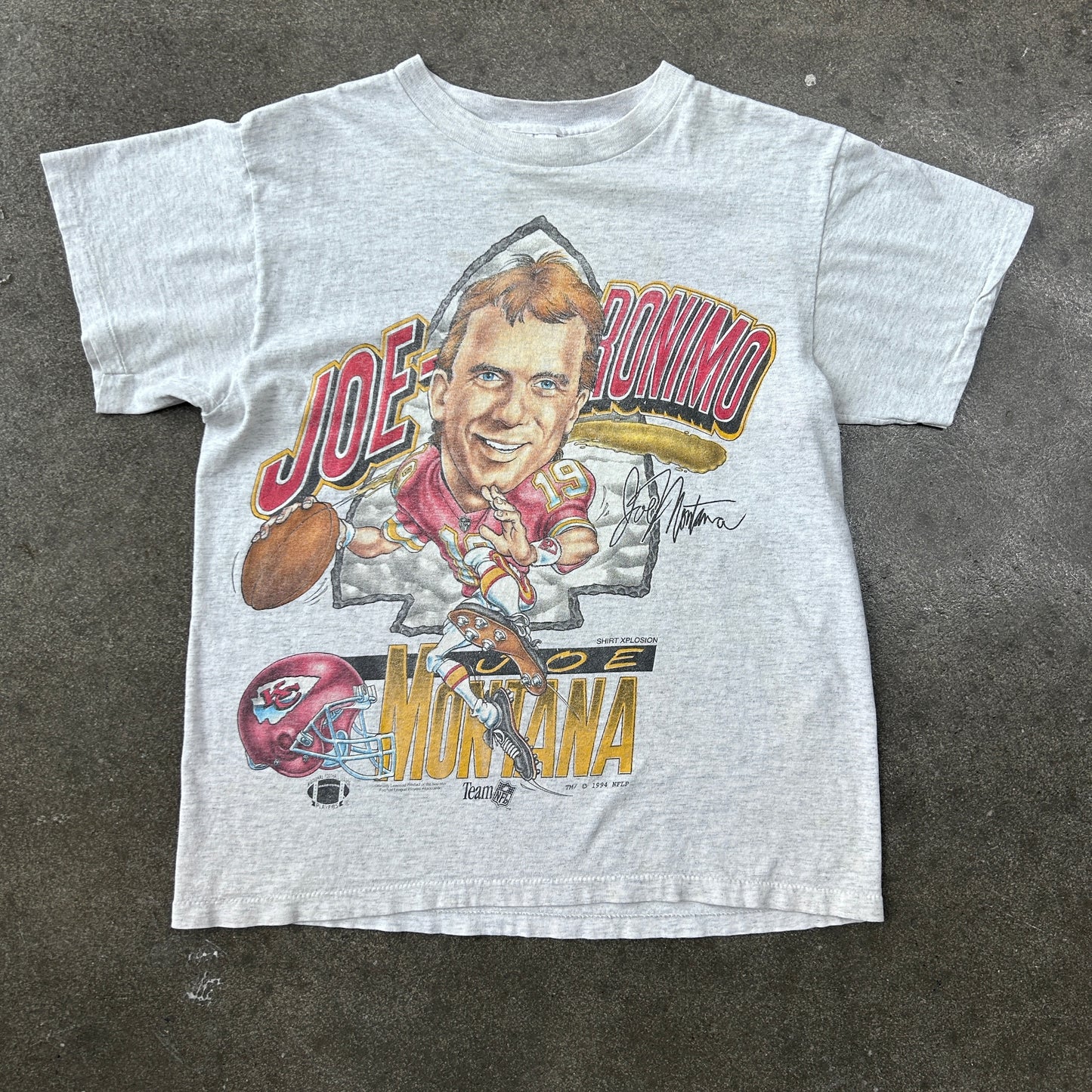 Vintage 1994 Joe Ronimo KC Chiefs Tee