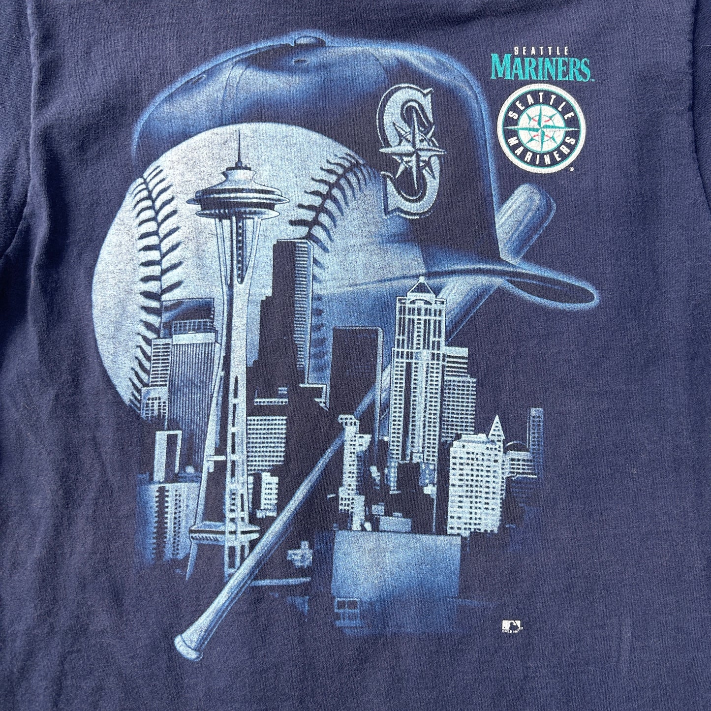 Vintage 1997 Seattle Mariners Baseball Tee