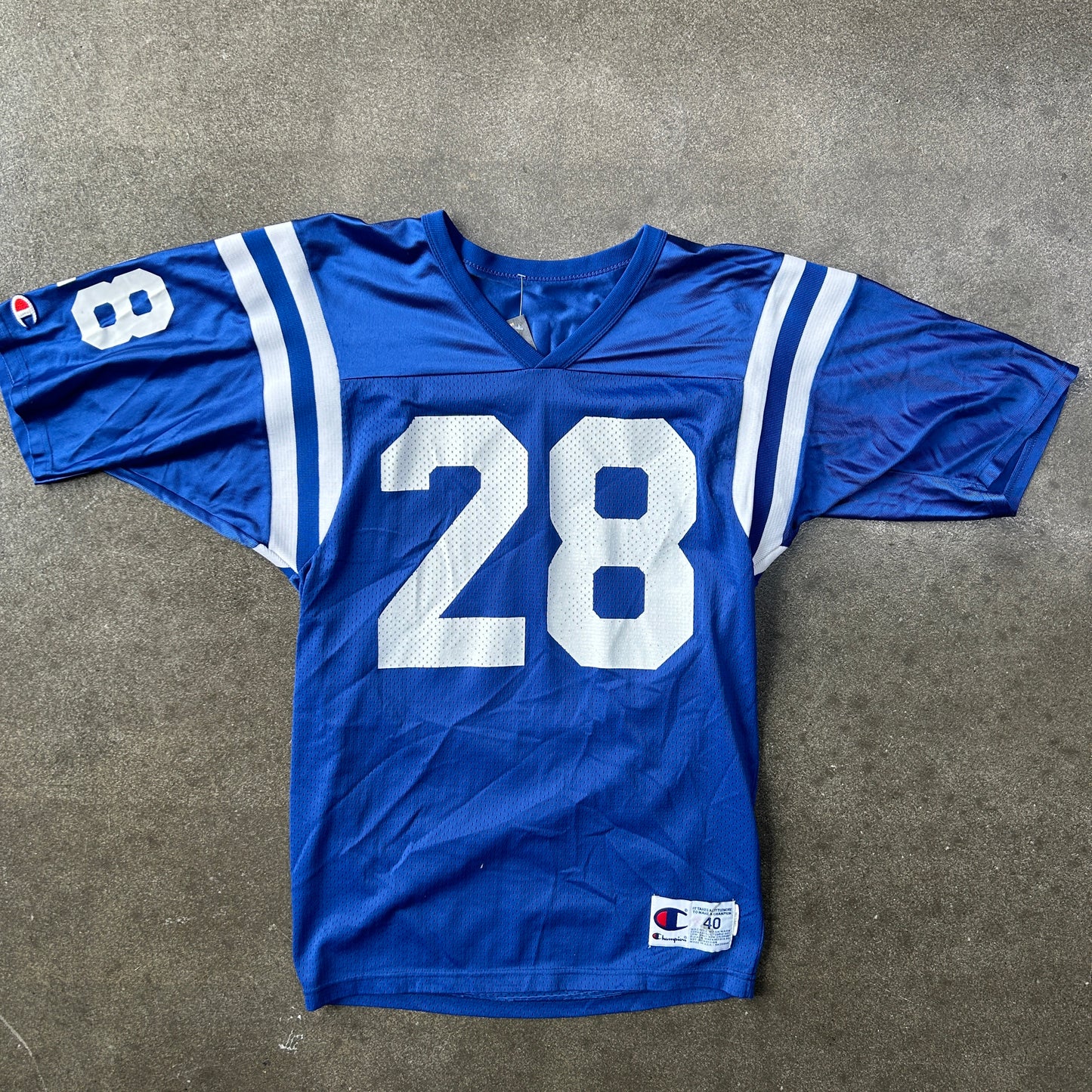 Vintage Indianapolis Colts Marshall Faulk Jersey