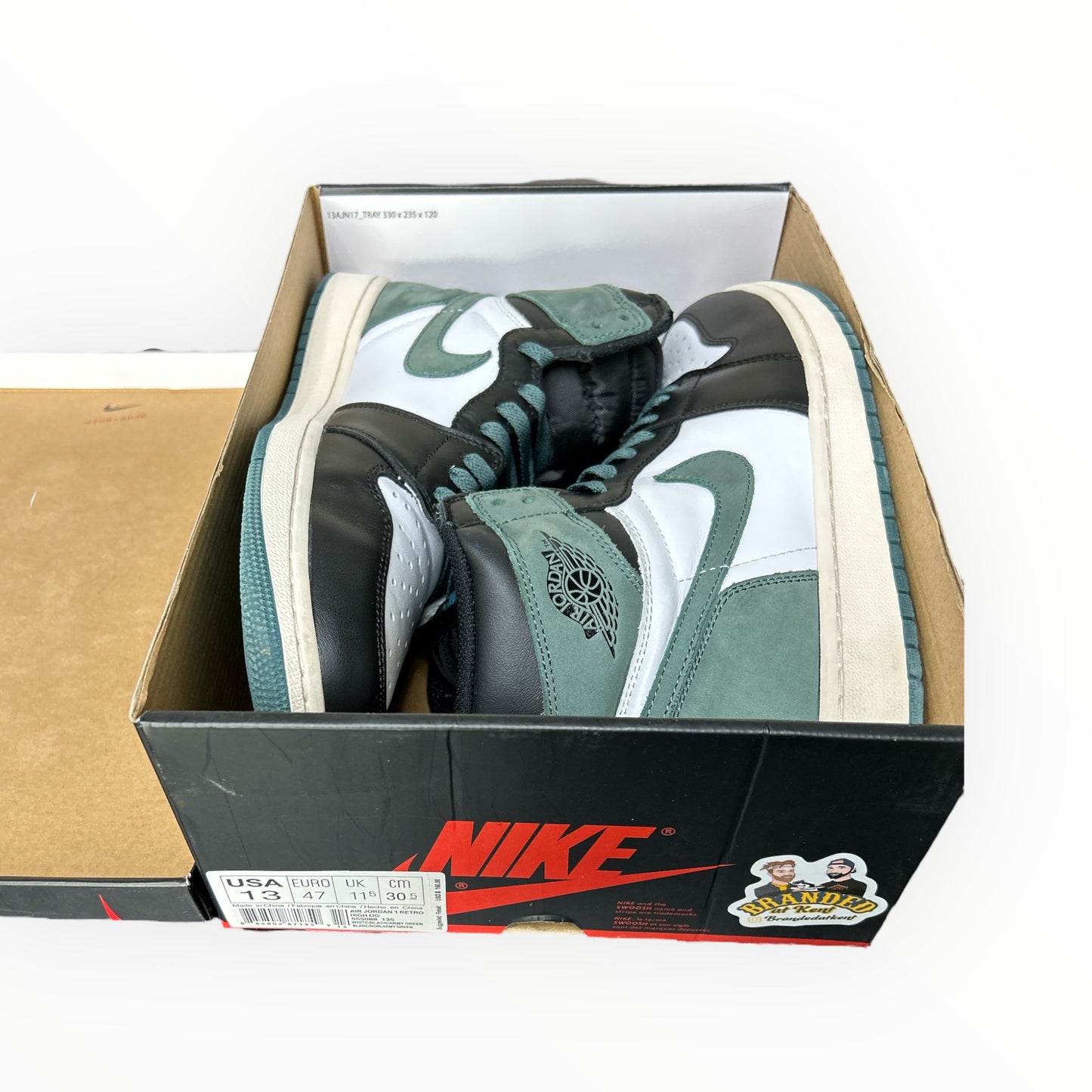 Jordan 1 Retro High Clay Green