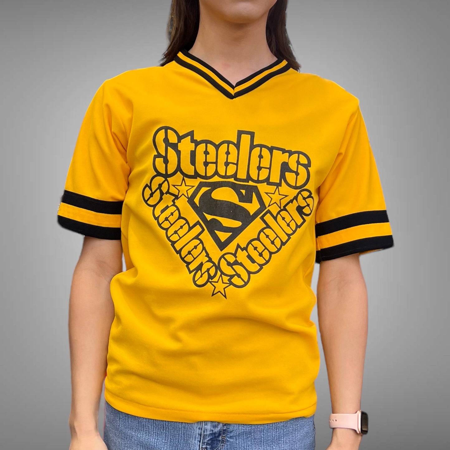 Vintage Grossman Steelers Superman Jersey