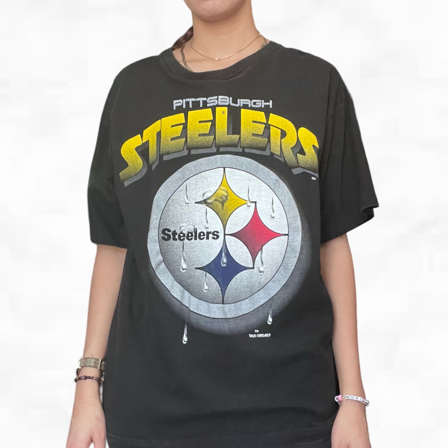 Vintage 1995 Pittsburgh Steelers Drip Tee