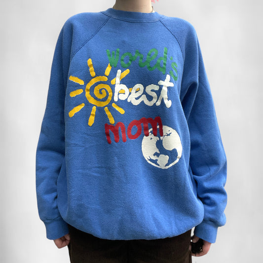 Vintage World's Best Mom Crewneck