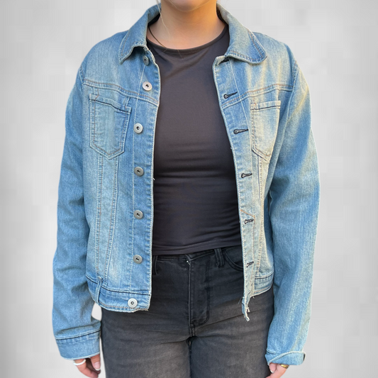 Vintage Paris Blues Jean Jacket