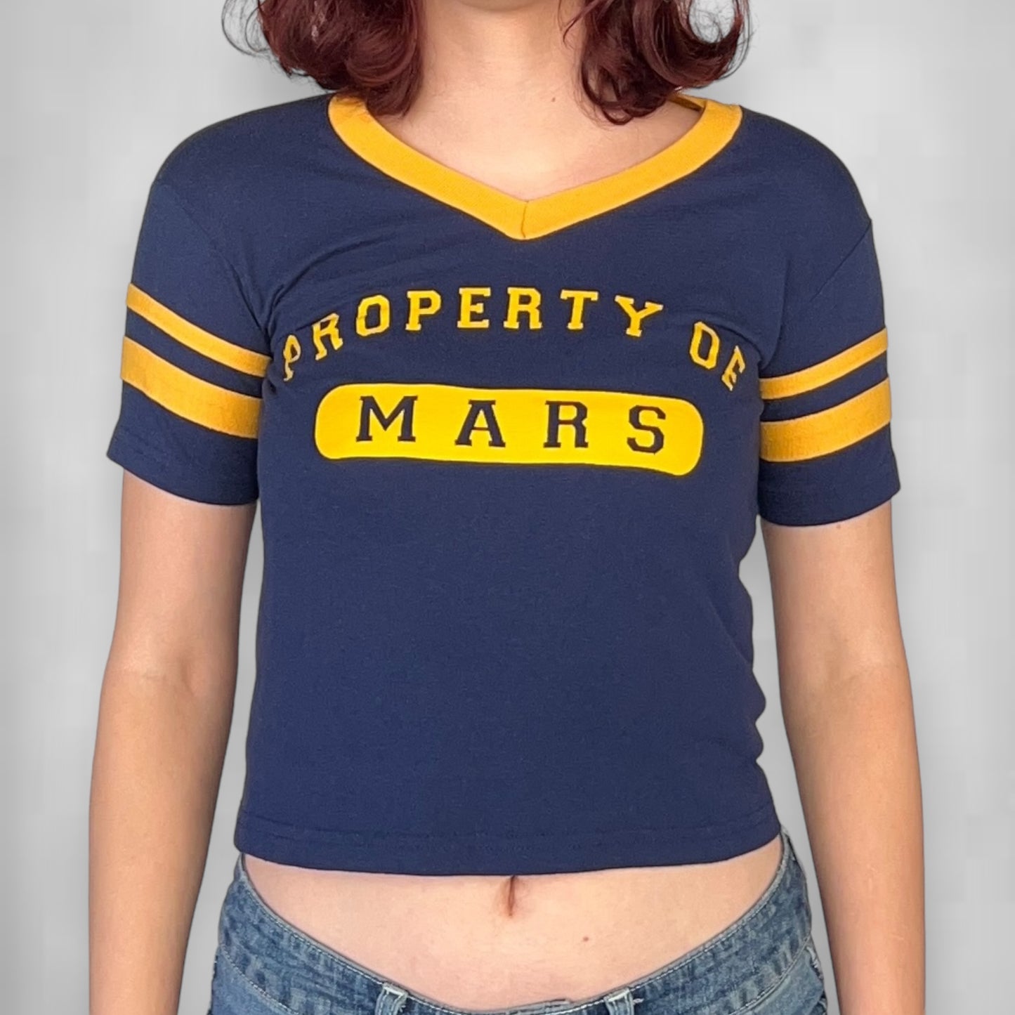 Vintage Property of Mars Baby Tee