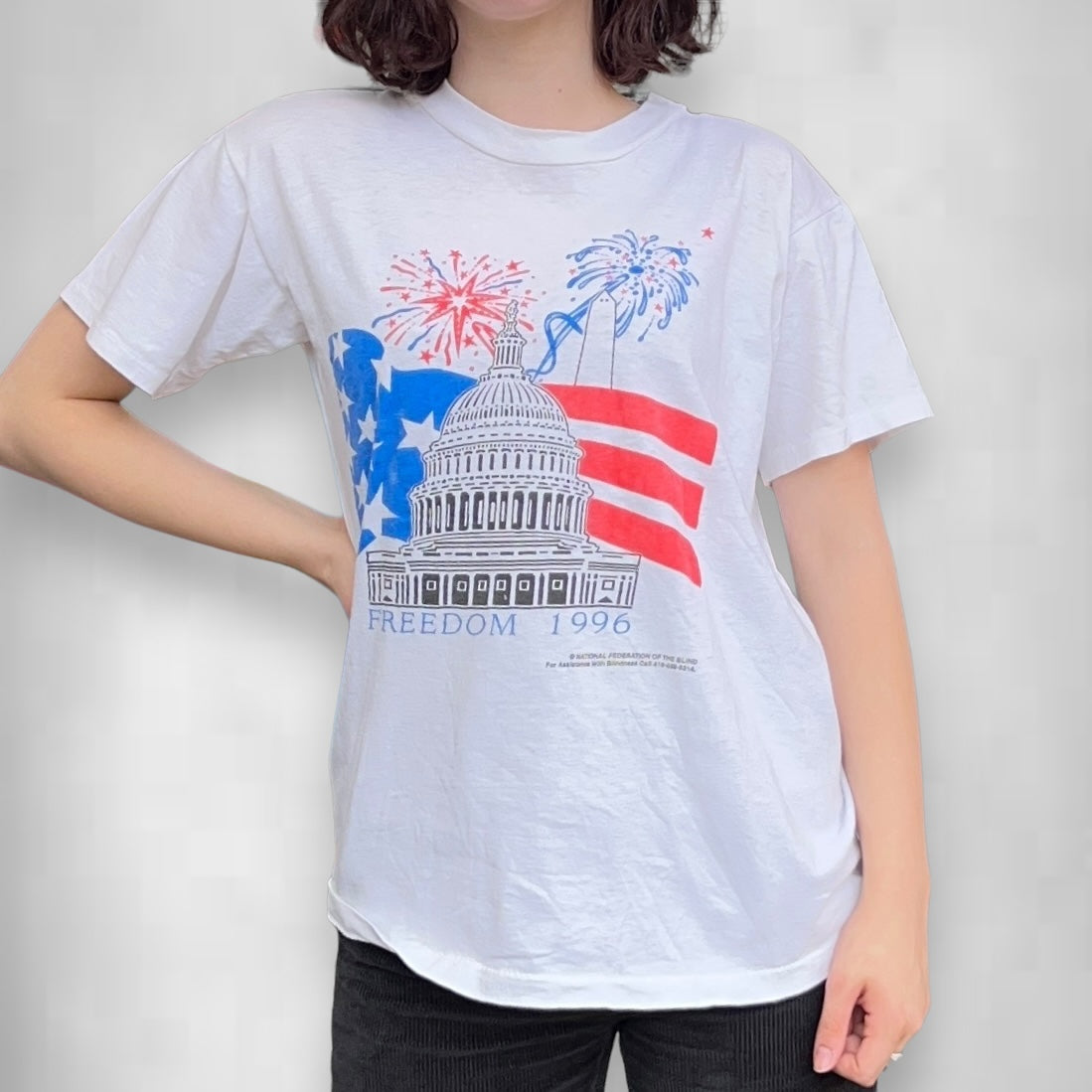 Vintage 1996 Freedom USA Tee