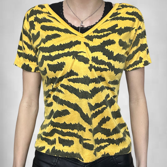 Vintage Tiger V Neck