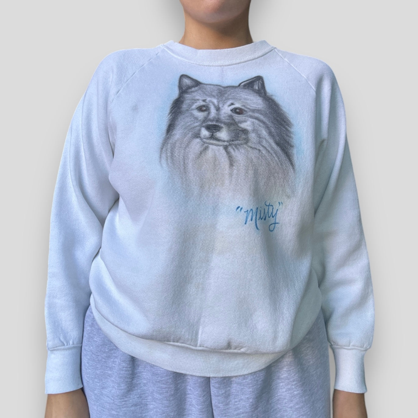 Vintage Misty Dog Crewneck