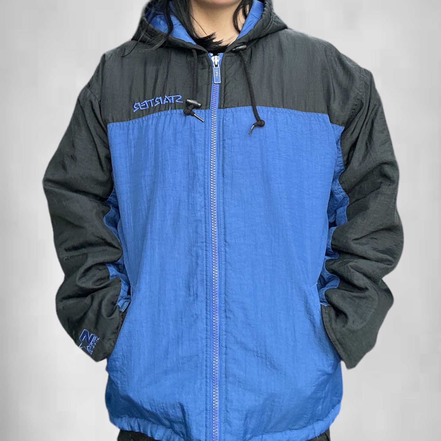 Starter Blue Puffer Jacket