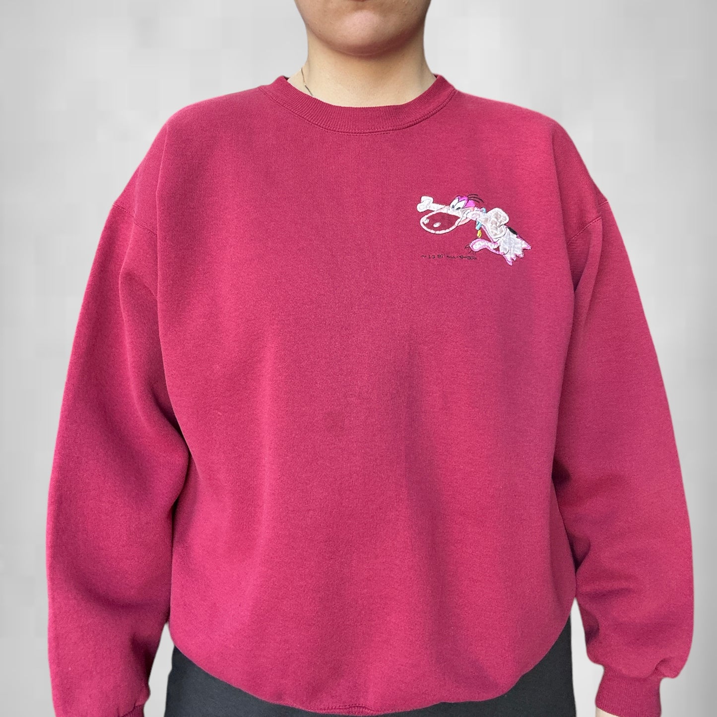 Vintage Flintstones Dino Crewneck